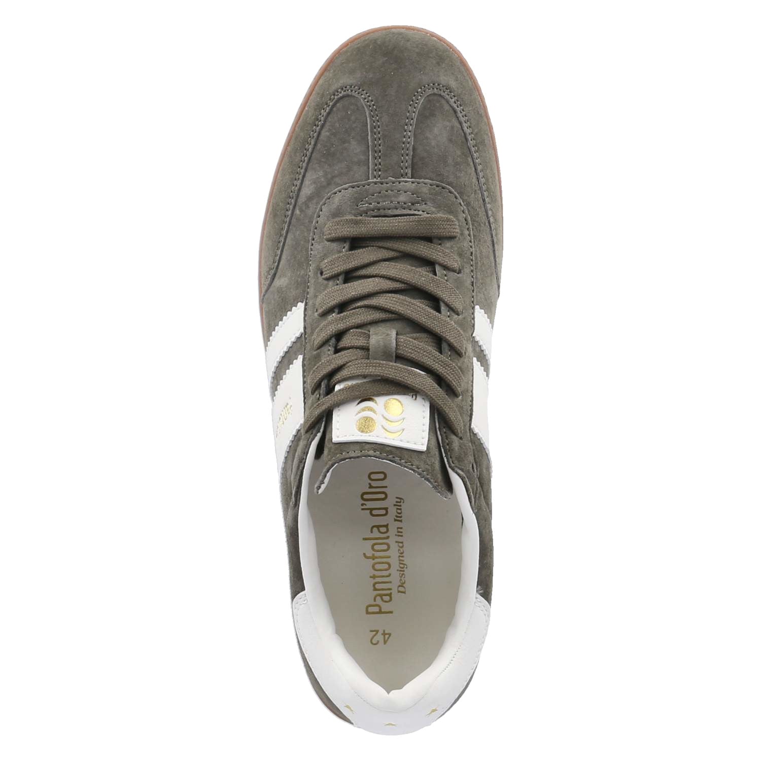 Pantofola d'Oro TMBA0000-B02C40OLIVA/BIANCO